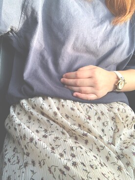 ひろまるさん（レディース・155cm）の秋コーディネート