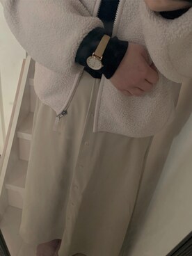 ひろまるさん（レディース・155cm）の冬コーディネート