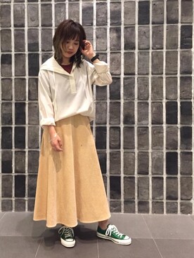 石田（ishida）さん（レディース・158cm）の秋コーディネート