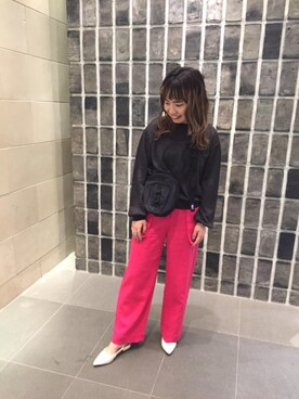 石田(ishida)さん(レディース・158cm)の春コーディネート