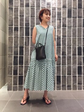 石田(ishida)さん(レディース・158cm)の夏コーディネート