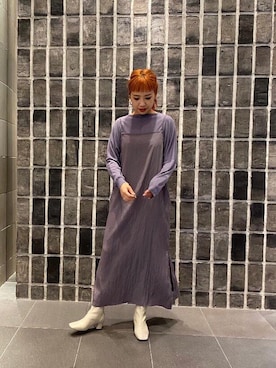 石田(ishida)さん(レディース・158cm)の秋コーディネート