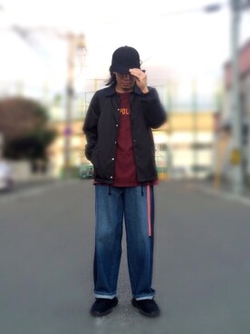 「Polo Ralph Lauren」｜「アイテム（カバーオール）」を使った、shoyaさん（メンズ・162cm）の春コーディネート