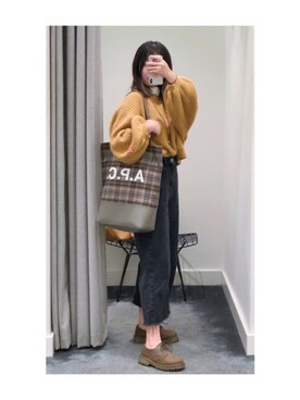 sen'sさん（レディース・155cm）の秋コーディネート