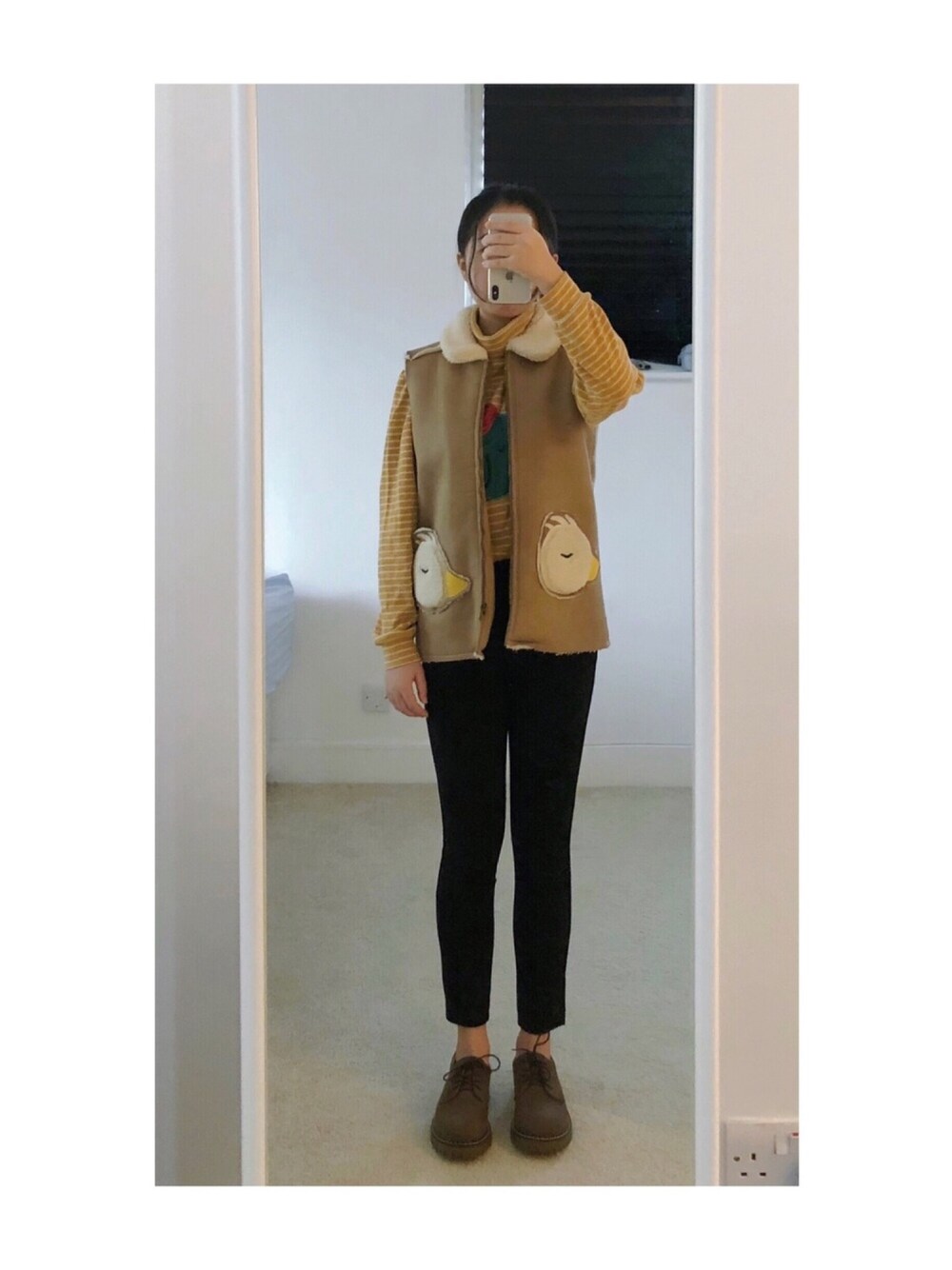 「秋冬コーデ」｜「theoryのTheory Trecca 2 Straight-Leg Cropped Admiral Crepe Pants（その他パンツ、ブラック系）」を使った、sen'sさん（レディース・155cm）の秋コーディネートの1枚目の写真