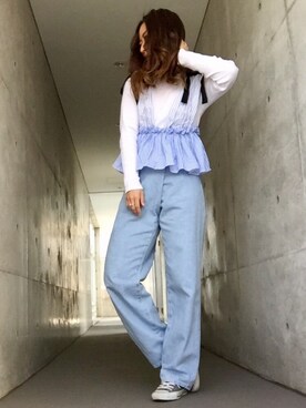 yurikoさん（レディース・156cm）の春コーディネート