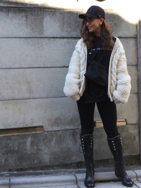 yurikoさん(レディース・156cm)の冬コーディネート