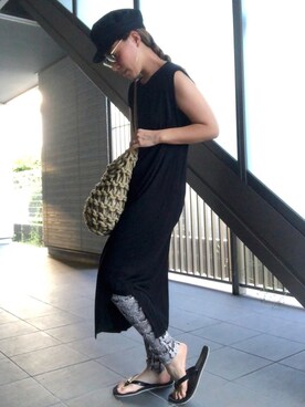 「Import & Select（インポートアンドセレクト）のアイテム（パンツ）」を使った、yurikoさん（レディース・156cm）の秋コーディネート