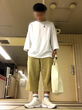 「ストリートカジュアル」｜「アイテム（アナログ腕時計）」を使った、IKKunさん（メンズ・173cm）の夏コーディネート