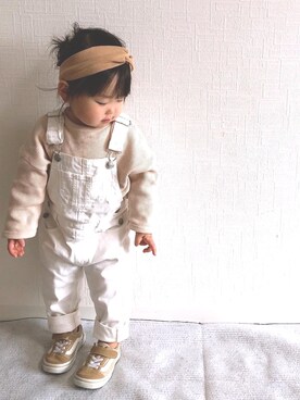 R!toNAさん（キッズ・90cm）の冬コーディネート