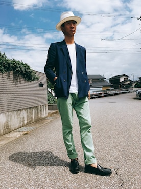 「IMPERIAL（インペリアル）のアイテム」を使った、しゅんすけさん（メンズ・174cm）の秋コーディネート