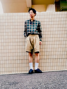 「グルカショーツ」｜しゅんすけさん（メンズ・174cm・20代）の秋コーディネート