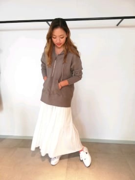 みずきさん（レディース・168cm）の春コーディネート