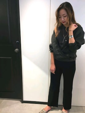 みずきさん（レディース・168cm）の春コーディネート