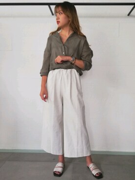 みずきさん（レディース・168cm）の春コーディネート