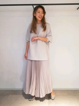 みずきさん（レディース・168cm）の春コーディネート