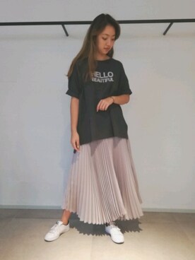 みずきさん（レディース・168cm）の春コーディネート