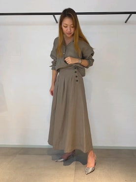 みずきさん（レディース・168cm）の春コーディネート