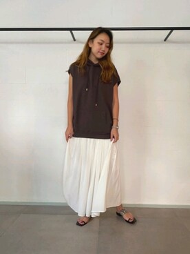 みずきさん（レディース・168cm）の春コーディネート