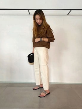 みずきさん（レディース・168cm）の春コーディネート