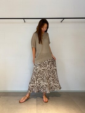 みずきさん(レディース・168cm)の夏コーディネート