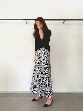 みずきさん（レディース・168cm）の夏コーディネート