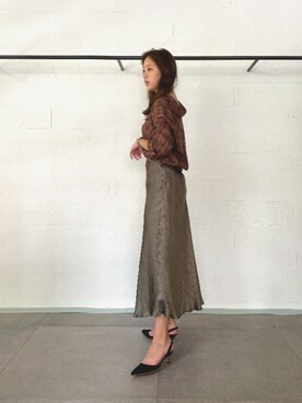 みずきさん（レディース・168cm）の夏コーディネート