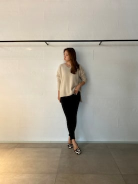 みずきさん（レディース・168cm）の秋コーディネート