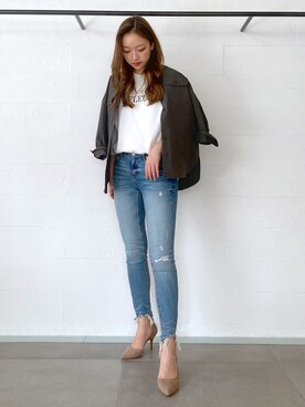 みずきさん（レディース・168cm）の春コーディネート