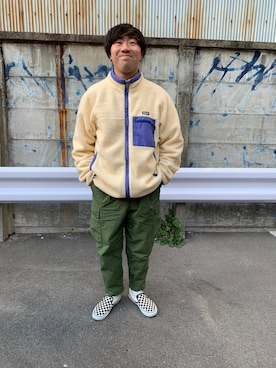 「ONLY NY（オンリーニューヨーク）のアイテム（ブルゾン）」を使った、pEmmさん（メンズ・170cm）の冬コーディネート