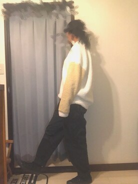 「ショッピング」｜「アイテム（スウェット）」を使った、きぃさん（レディース・163cm）の秋コーディネート