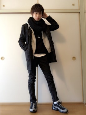 「アイテム（その他）」を使った、白王子ゆーや@Twitchさん（メンズ・175cm・20代）の冬コーディネート