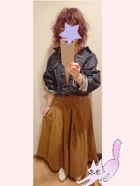 「お気に入りコーデ」｜「アイテム（ジャケット/アウター）」を使った、saraさん（レディース・157cm）の秋コーディネート