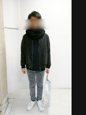 「アイテム（ブルゾン）」を使った、Meさん（メンズ・170cm・30代）の秋コーディネート