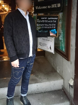 「アイテム（ブルゾン）」を使った、Meさん（メンズ・170cm・30代）の春コーディネート