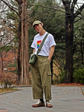 「EXCELSIOR（エクセルシオール）のアイテム」を使った、   bb_stgさん（メンズ・171cm）の春コーディネート