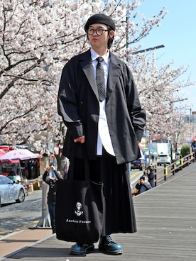 「sakura」｜   bb_stgさん（メンズ・171cm）の春コーディネート