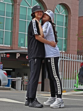 「Kappa（カッパ）のアイテム（スラックス）」を使った、   bb_stgさん（メンズ・171cm）の春コーディネート