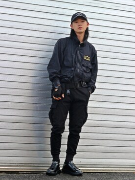 「Kappa（カッパ）のアイテム（帽子）」を使った、   bb_stgさん（メンズ・171cm）の夏コーディネート