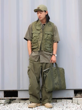 「US（アス）のアイテム」を使った、   bb_stgさん（メンズ・171cm）の秋コーディネート