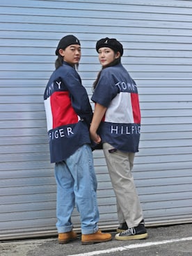 「TOMMY（トミー）のアイテム（パンツ）」を使った、   bb_stgさん（メンズ・171cm）の秋コーディネート