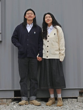 「WHO.A.U（フーアーユー）のアイテム」を使った、   bb_stgさん（メンズ・171cm）の春コーディネート