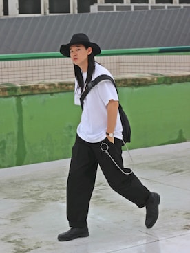 「menswear」｜「アイテム（ブーツ）」を使った、   bb_stgさん（メンズ・171cm）の春コーディネート