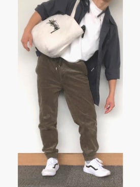 「アイテム（スマホグッズ、グレー系）」を使った、wear what you likeさん（メンズ・166cm）の秋コーディネート