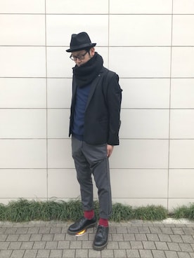 nakajijapanさん（メンズ・171cm）の秋コーディネート