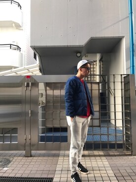 macoさん(メンズ・180cm)の春コーディネート