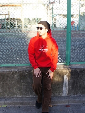 macoさん（メンズ・180cm）の冬コーディネート