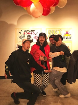 macoさん（メンズ・180cm）の冬コーディネート