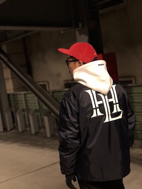 macoさん（メンズ・180cm）の冬コーディネート