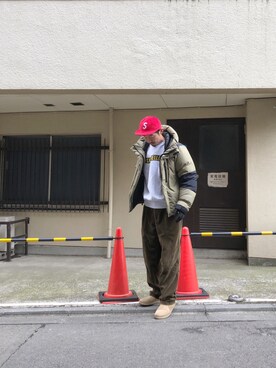 macoさん（メンズ・180cm）の冬コーディネート